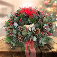 Traditional Door Wreath