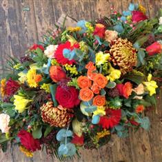 Double ended spray incl autumn colours