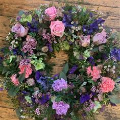 Dusky Pink Wreath