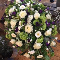 Large casket spray