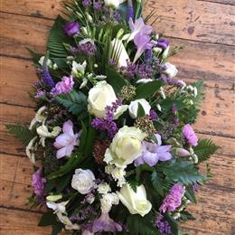 Lilac and white spray