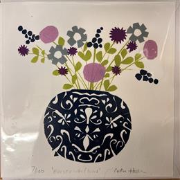 Flower Vase Luxury Card