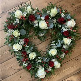 Rose Open Heart