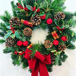 Festive Door Wreath