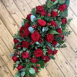 Red Rose Spray