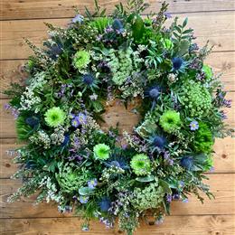 Garden Greens Wreath