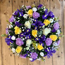 Yellow and Purple Posy