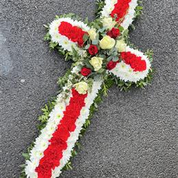 Red and White Cross