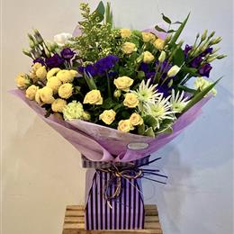 Purple and Yellow Harmony 