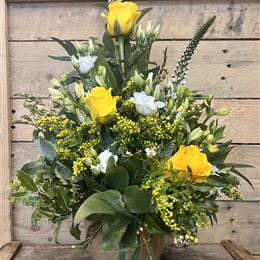 Golden Days Pot Arrangement