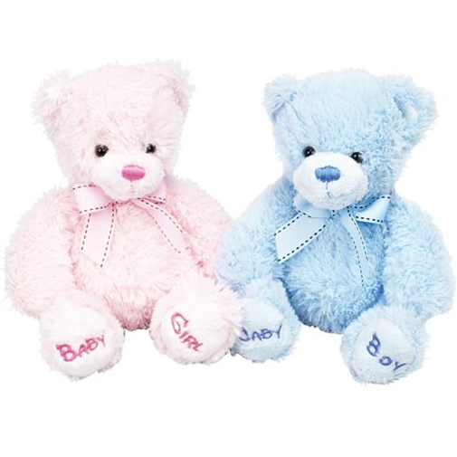 Pink and blue teddy bear outlet